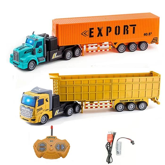 RC Engineering Car RC CAR Tractor Electric Heavy Transport Truck Dump