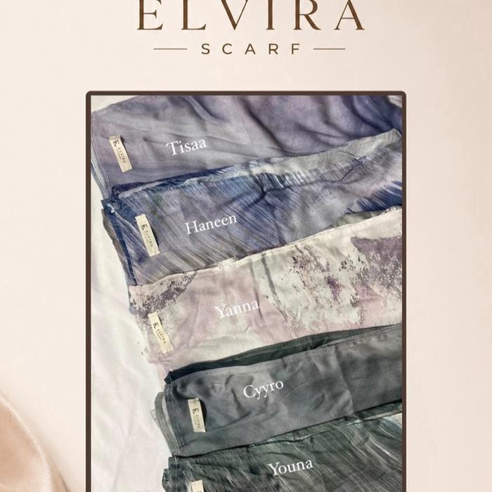 Elvira Hijab Elvira Scarf Tisaa Hancee Yanna Cyto Youna Kualitas Terbaik