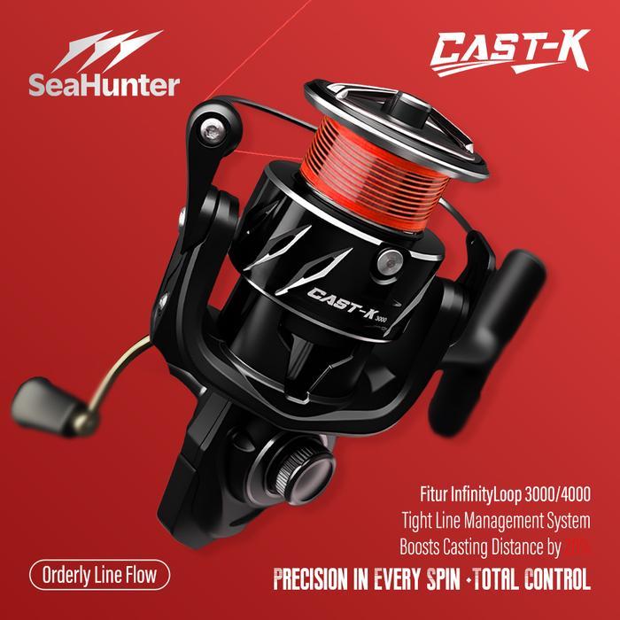 new - seahunter cast king power handle reel pancing 145g spinning reel 7 1bb ball bearings 5.2 1 gea