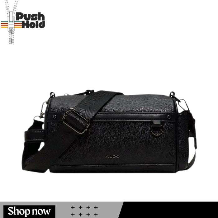 Aldo Crossbody Bag Afiabard Men's Tas Selempang Pria Original Hitam - Tas Pria Modern dan Stylish