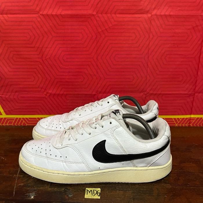 Sepatu second branded nike court vision white size 42.5