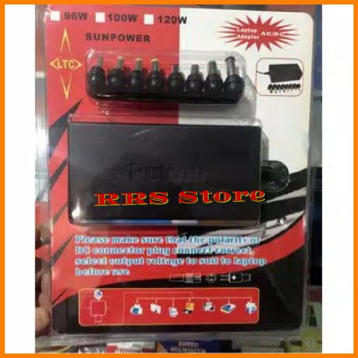 Adaptor Laptop Universal All in 1 Notebook Power Adapter 12v Visero UNIVERSAL ADAPTOR 96W KABEL POWE