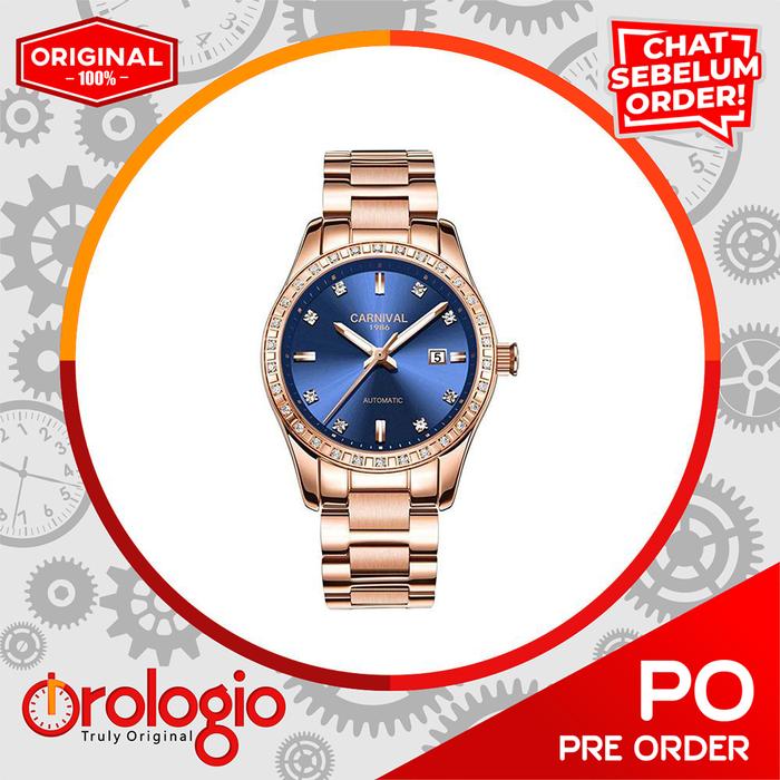 TEINTOP Carnival Womens Automatic Mechanical Watch - Ori & Termurah