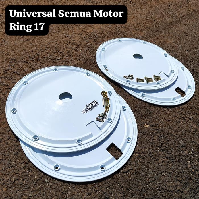 Wheeldop astrea grand ABS PUTIH set BAUD UNIVERSAL Wildop Ring 17 Wheel dop Doop weldop tutup velg p