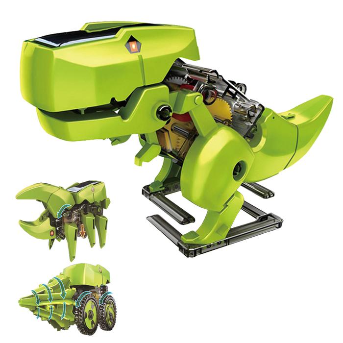 3 in 1 Solar Robot DIY Children Intelligence Solar Toy Solar Handmade