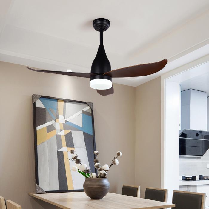 SOVE Kipas Angin Gantung Lampu Tri Color 52 Inch with Remote Control - TV-3