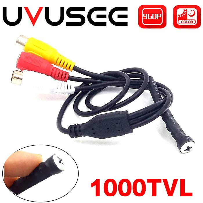Uvusee CCTV 1/3 Sony CCD 1000TVL Mini Security Surveillance Camera