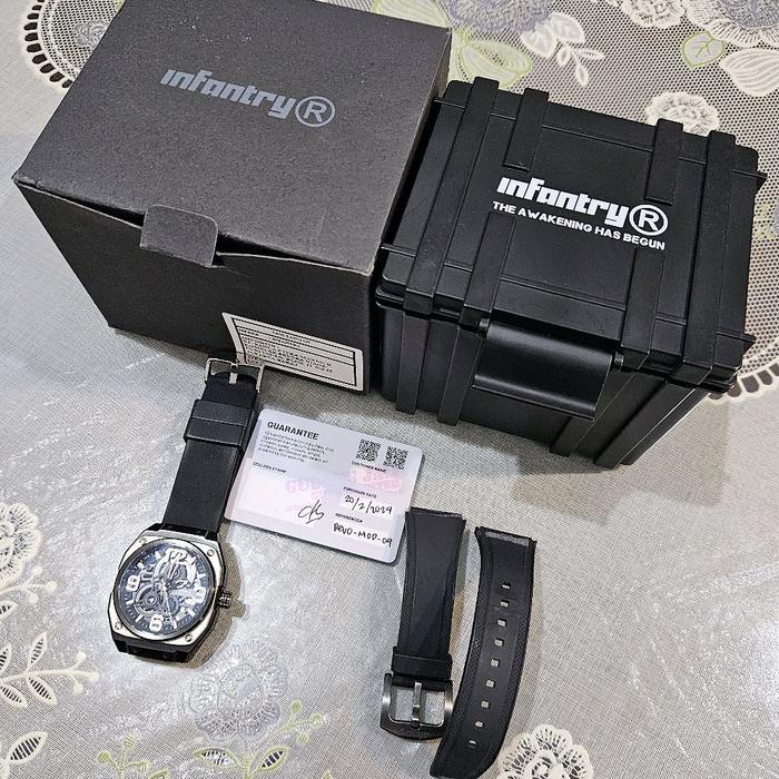 JAM TANGAN INFANTRY AUTOMATIC SECOND