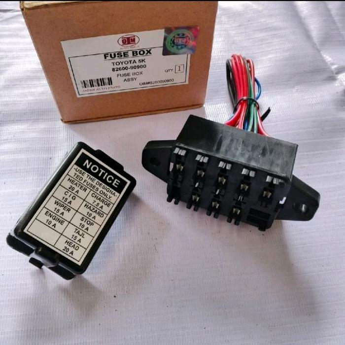 Kotak Sekring / Fuse Box / Rumah Sekring Toyota Kijang Grand / Kijang Super / Kijang Rover / Kijang 