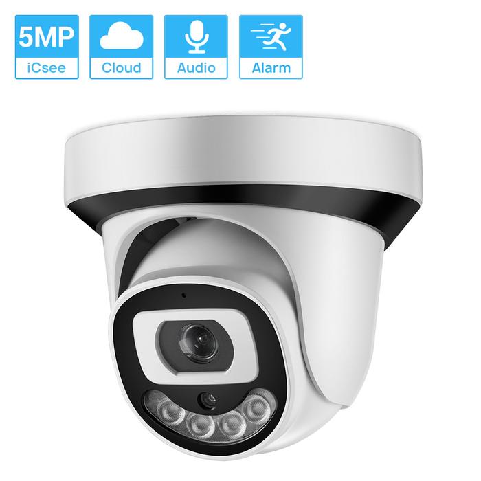1080P 5MP Wifi Camera Wireless ONVIF IP Camera Color Nightvision Two