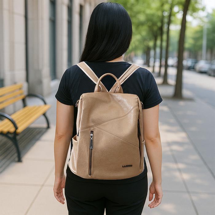 LUGGO SELENE TAS RANSEL STYLISH - COKELAT