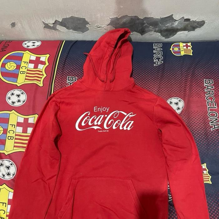 Men’s Red Coca Cola Hoodie