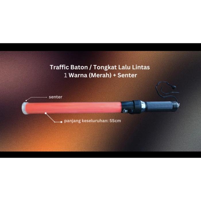 AFL (BUBBLEWRAP) SENTER PARKIR TONGKAT LAMPU LALU LINTAS VANSTAR 52CM