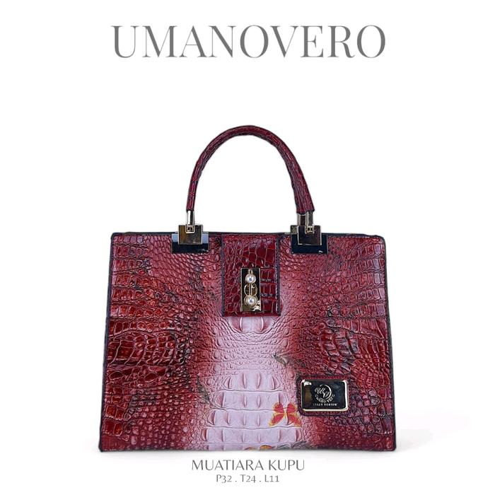 *Umano Vero * Mutiara Croco Mawar Kupu²  Ada Tali Panjang Kode S8598 Sz 32.24.12