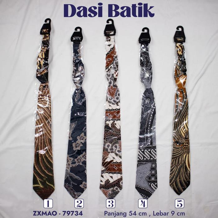 DASI BATIK PRIA DEWASA DASI BATIK MURAH KEKINIAN DAN TERBARU RIA BATIK SOLO
