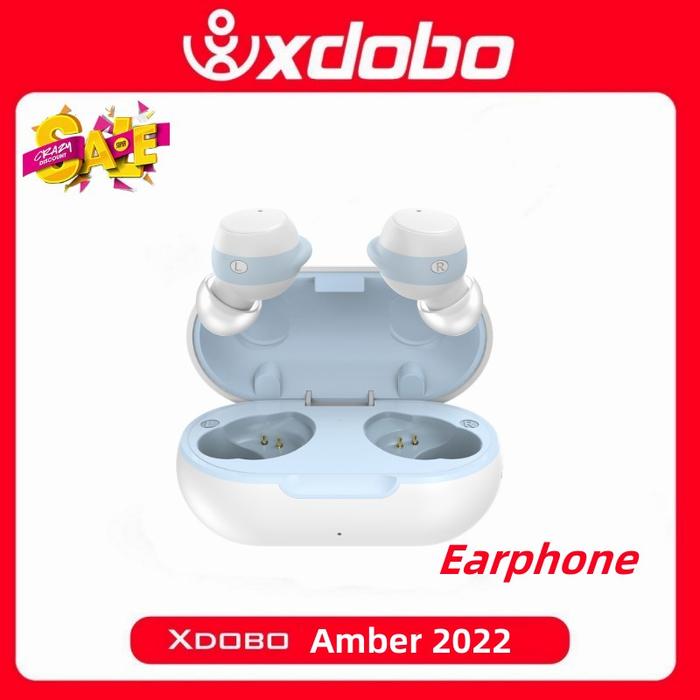 Xdobo Headset Kompatibel dengan Bluetooth Nirkabel Amber 2022 TWS