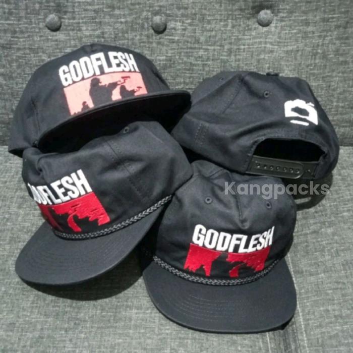 TOPI GODFLESH – MERCHANDISE BAND INDUSTRIAL / HARDCORE KUALITAS TINGGI