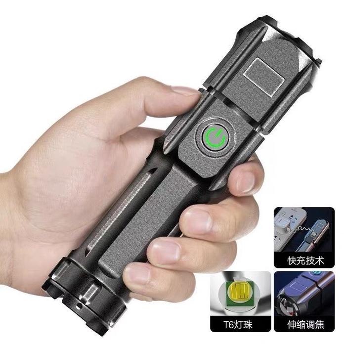 Senter Swat Mini LED IP44 / Senter LED Chargeable / Senter Cas Senter Super Terang