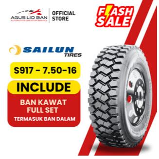 JUAL BAN TRUK BAN SAILUN S917 750 16 - BAN KAWAT SAILUN