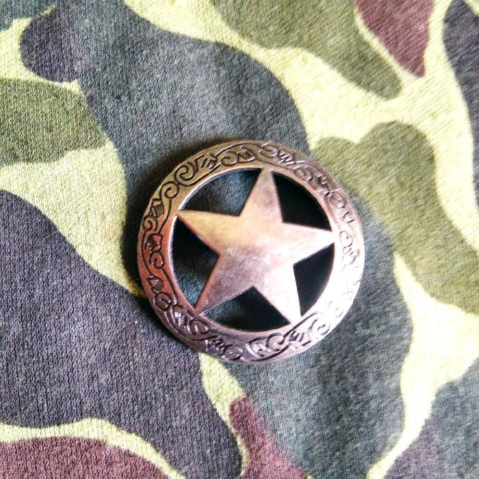 Pin Bintang Sherif Bintang Cowboy Marshal Bros Indian Emblem Korek Zippo Pin Holster Cowboy Bahan lo