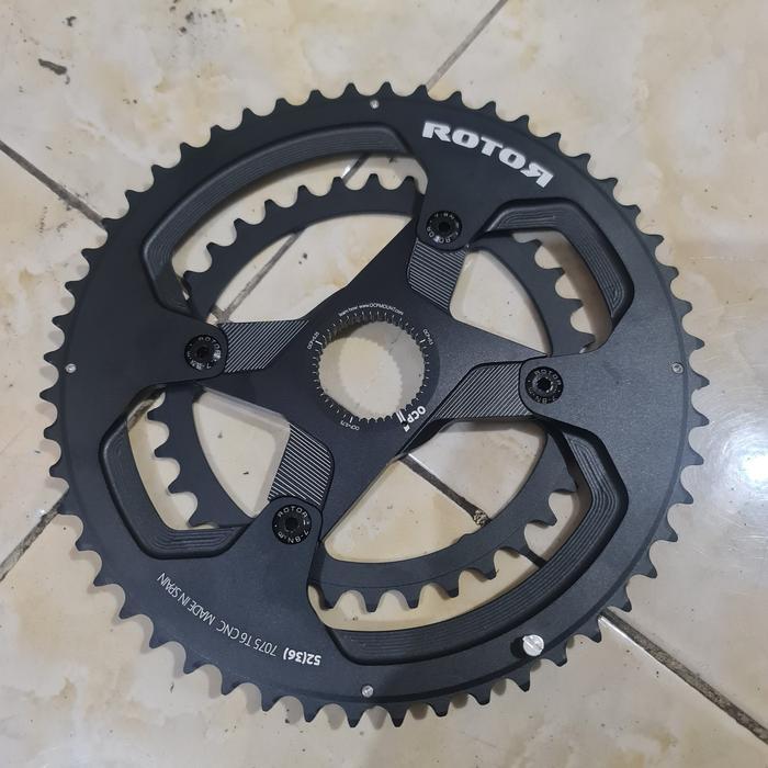 Spider n chainring 52 36 crank rotor bcd 110 4bolt road gravel TAD178