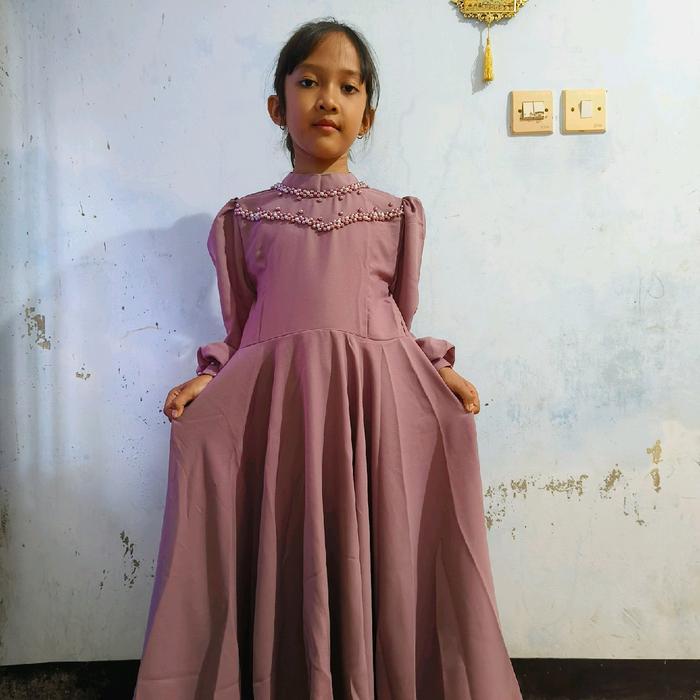 syauqi dress Anak Fashion Ready stok
