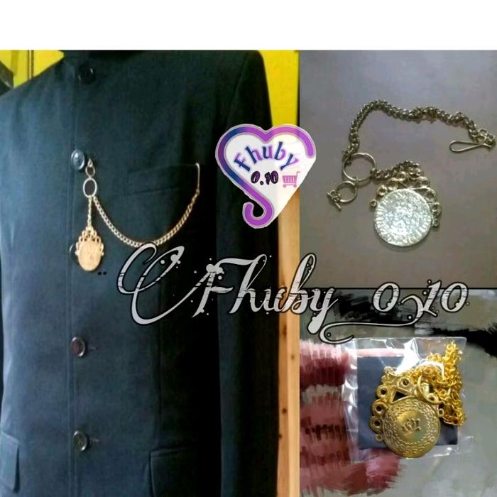 Rantai Beskap - Benggol Koin - Bross Rantae koin Beskap - Pin Baju Beskap