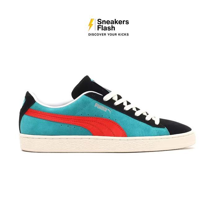sale Sepatu Sneakers Pria PUMA SUEDE VTG KAMEN RIDER ATMOS GREEN LAGOON - 39496701