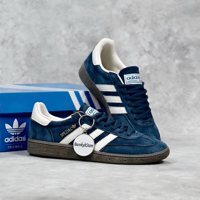 SEPATU ADIDAS HANDBALL SPEZIAL NAVY WHITE ORIGINAL VIETNAM