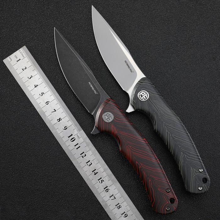 Petrified  Fish PF949 K110 Steel Folding Knife Ceramic Ball Bearing