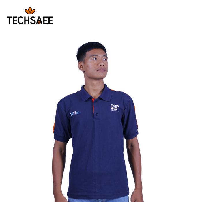 Kemeja Pos Indonesia / Seragam Pos Indonesia Terbaru / Baju Kemeja Pos Indonesia / Kemeja Kerja / Ke