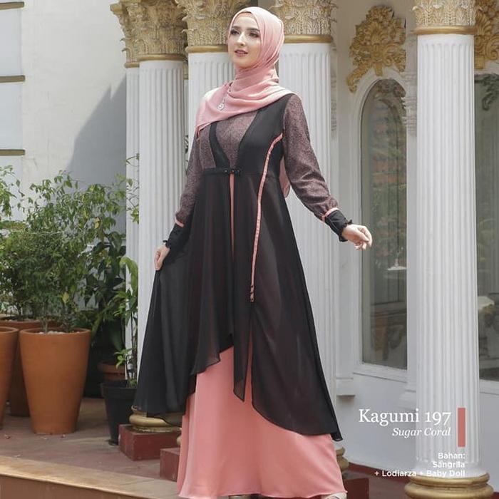 New Ethica Gamis Muslimah kagumi 197 Sugar Coral XL Elfa 190 Monalisa lodiarza baby doll