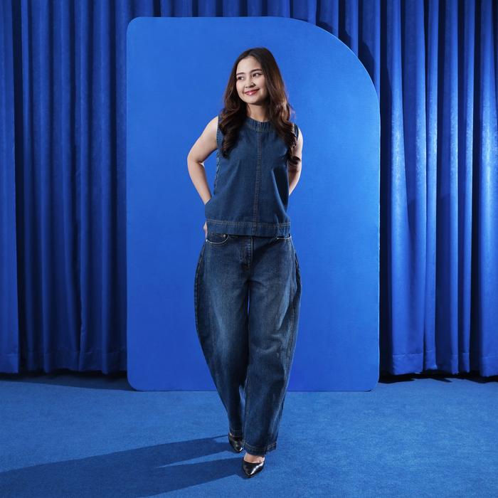 DAILE | Edden Denim Barrel Pants | Barrel Jeans | Barrel Pants | Barrel Pants Wanita