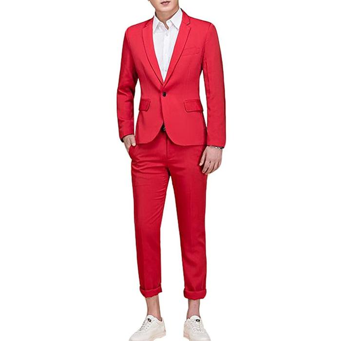 SETELAN JAS BLAZER PRIA SLIMFIT-SETELAN JAS KANTOR -BLAZER MASA KINI- JAS WEDDING