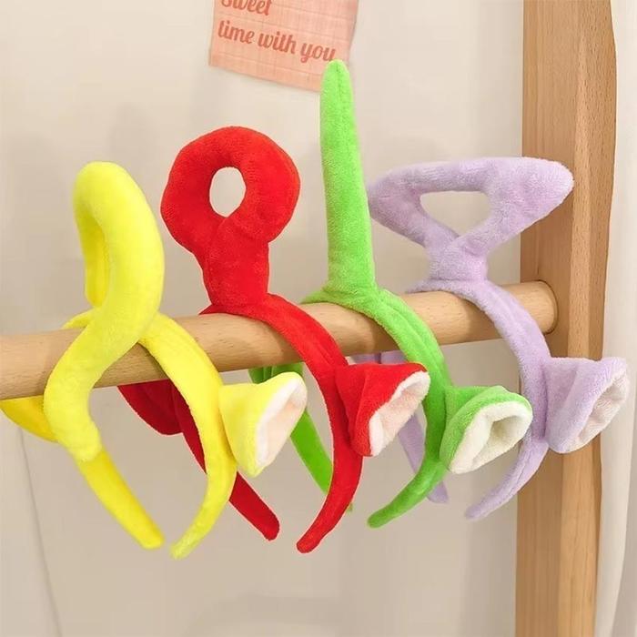 Bando Teletubbies Hairband / Pita Rambut Teletubbies / Motif Kartun Anak Bandana Lucu