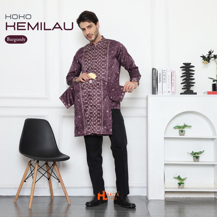 haifa Label - Koko Ayah dan Anak Bahan Silk Premium