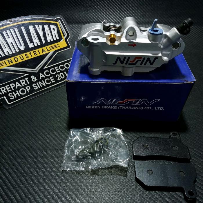 Kaliper Nissin Monoblok Silver