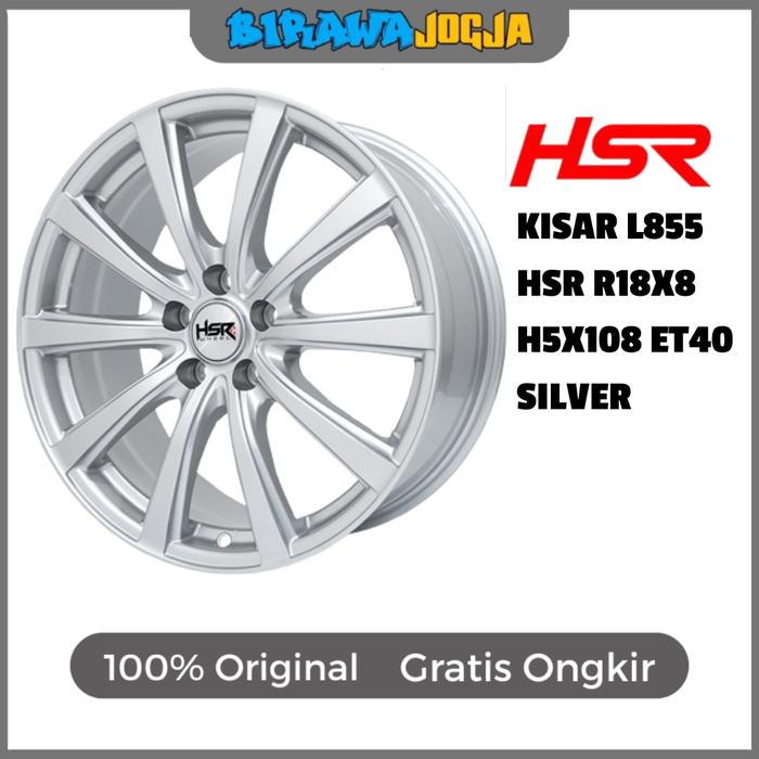 VELG OEM LOOK RING 18 PCD 5X108 WARNA SILVER HSR KISAR BISA UNTUK JAECOO J5 J8 CHERY TIGGO 8 OMODA E