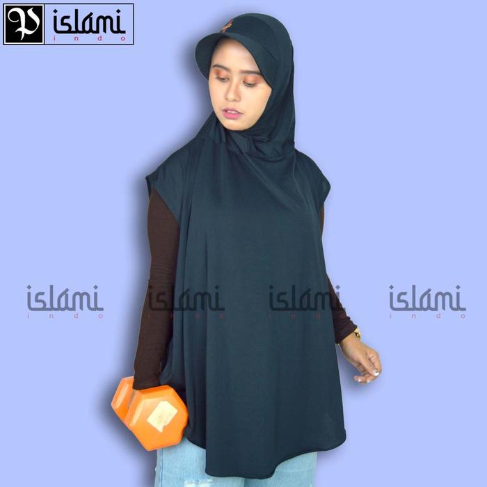 Hijab Isntan Topi Dewasa/Hijab Olahraga Topi Dewasa/Kerudung Olahraga Topi Jumbo/Hijab Voli Lekbong/