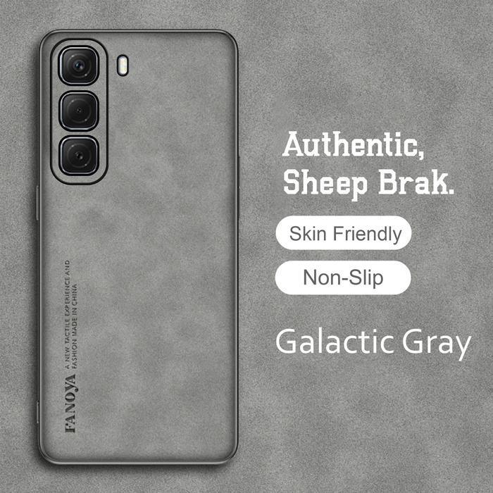 Soft Case Infinix Hot 60 Hot 60I Luxury Case Sheepskin Leather For Infinix Promo