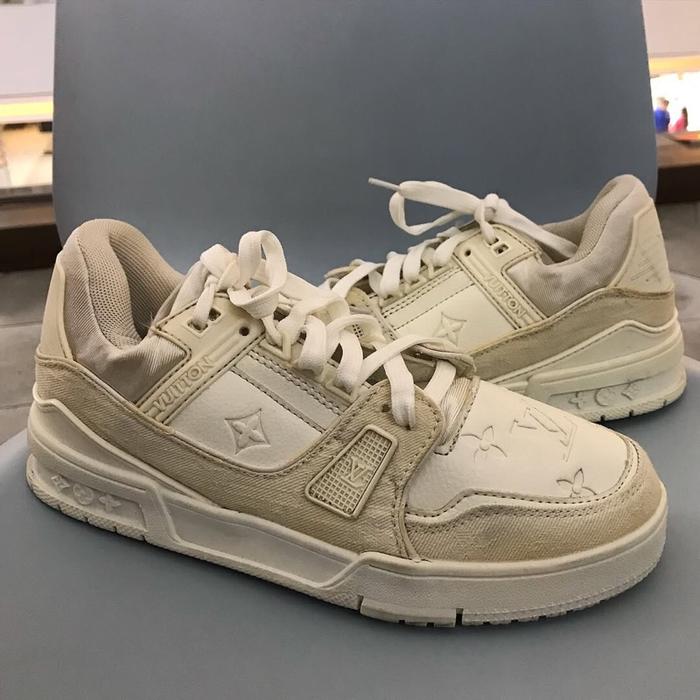 Louis Vuitton Lv Trainner Sneaker Size 41 eur 7uk Shoes sneakers all off white basic colorway  Insol