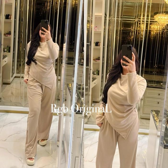 Oneset Knit Kaluna RGB Original Setelan Wanita Panjang