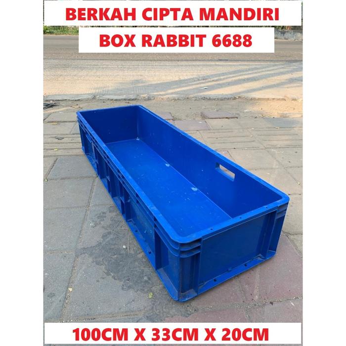 Bak plastik tebal / box wadah kotak penyimpanan/ bak ikan hias 100CM box kolam ikan/keranjang plasti