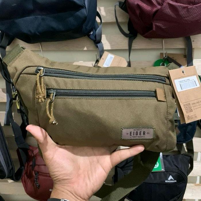 Eiger Portege Conceal Sling Bag New Bukan Preloved  Selempang Pria Slingbag Cowok