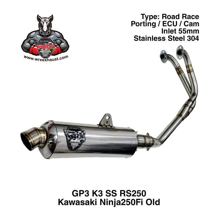 Knalpot Wrx Gp3 Ss Rs250 Ninja250Fi
