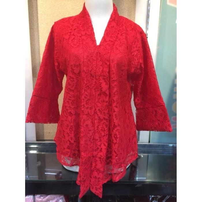 G✪7X ATASAN KEBAYA FLOY KUTU BARU BRUKAT MERAH CABE S♥1U