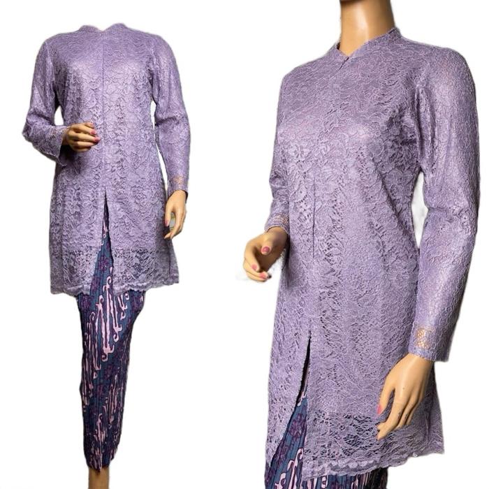 Kebaya Janggan PREMIUM Bahan Brukat Modern Setelan Kebaya Termurah Brokat Pesta Wanita Kondangan Wis