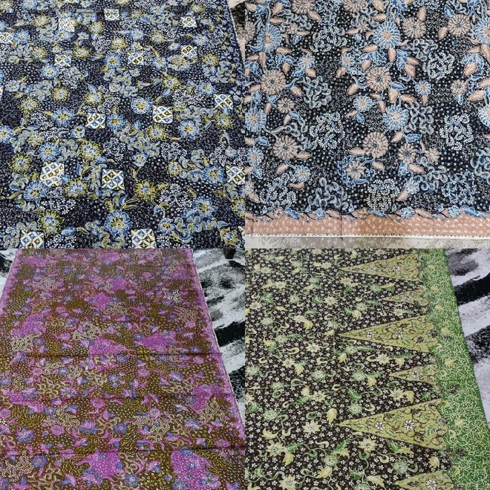 KAIN KODE MK WARNA WARNI MOTIF GUNUNG RINGGIT LERENG KAWUNG BATIK TULIS LASEM