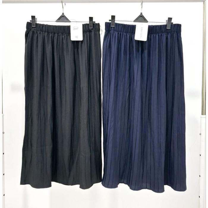 New EXECUTIVE ROK PLISKET MIDI SKIRT ORIGINAL