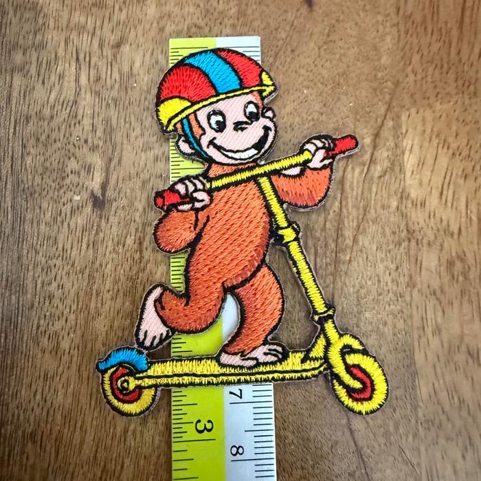 emblem embroidery curious George